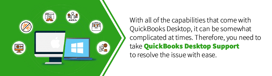 quickbook desktop support